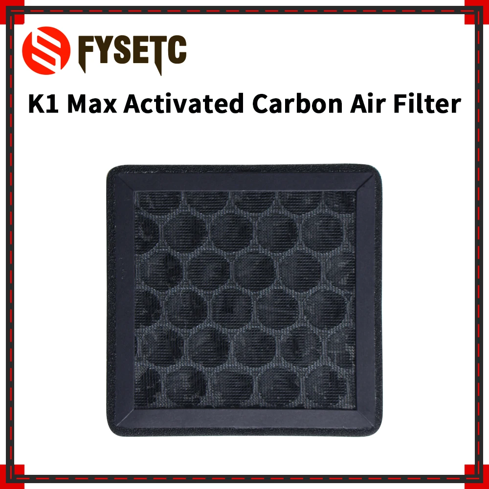 Activated Carbon Filter For Creality K1 Max Cotton Activated Carbon Air Filter Replacement Element for K1 MAX 3D Printer Parts