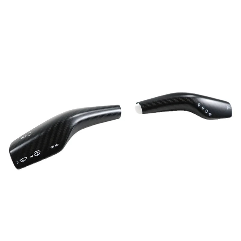 

Dry Carbon Matt Carbon Shift Stalk Covers 2 Pcs for Teslas Model 3 Model Y