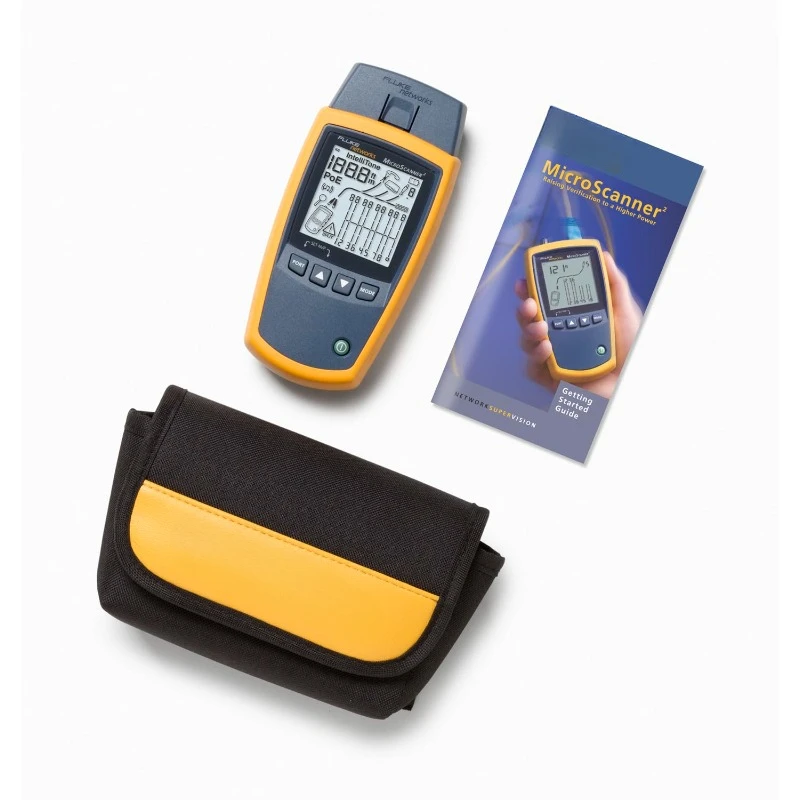 MS2-100 MicroScanner2 Kupferkabel-Verifier mit integriertem IntelliTone Toning, Fehlerbehebung RJ11, RJ45, Koax