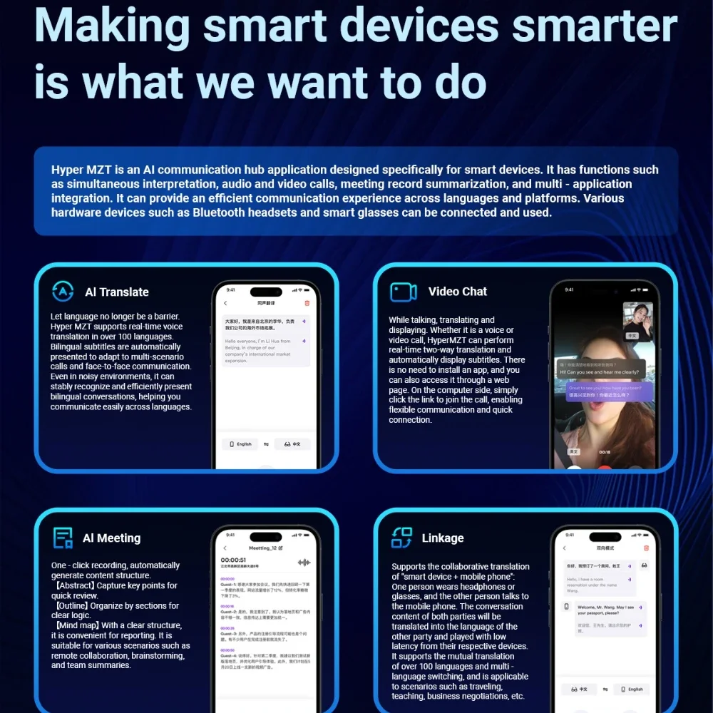 F19 Specification  Intelligent Translation GlassesSunglasses Voice Remote Control Music Eyewear Waterproof Eyeglassesspectacles