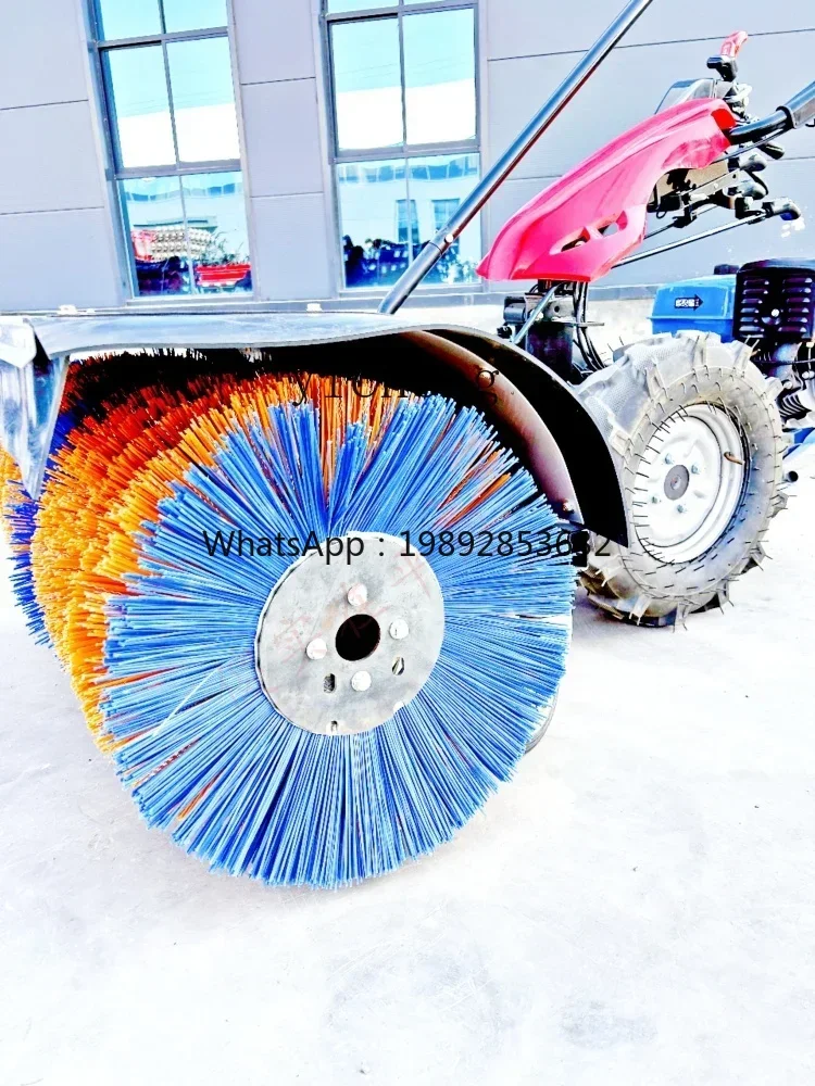 TQH Multifunctional Roller Brush Snow Cleaner Hand Support Full Gear Snow Cleaner Property Fish Pond  Diesel