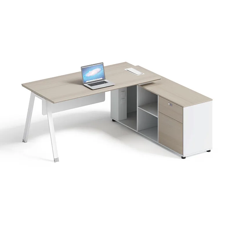 zo- Cabinets Are Simple, The Modern Desk Supervisor, Single Office Workbench, Manager, The Boss, Executive Table-