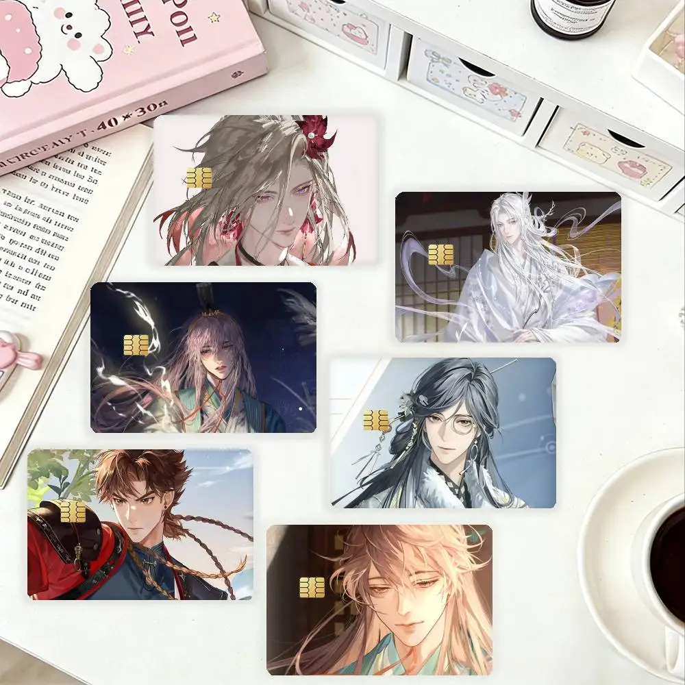 

Code Kite Anime Character HD Waterproof Card Skins Protective Stickers for Credit Bank Game Cards