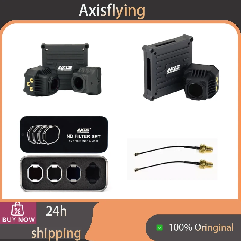 Axisflying O4 Lite Air Unit Aluminum Case Heat Dissipation Lens Cover for DJI FPV