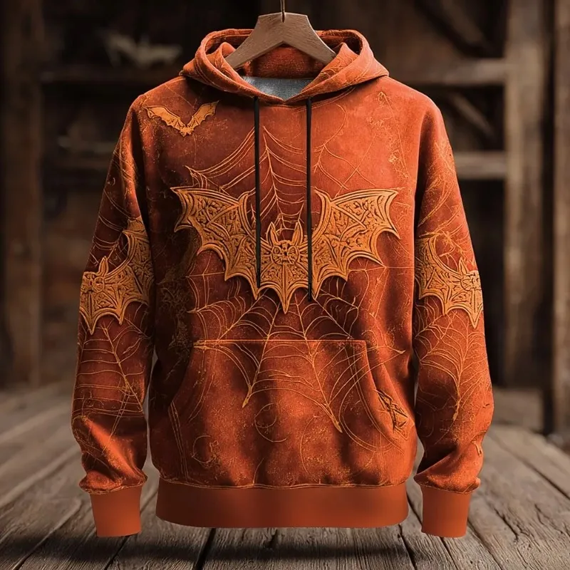 

2025 Halloween Hooded Men's 3D Printed Street Wear New and Sportswear Autumn/winter Designer Y2k Clothing