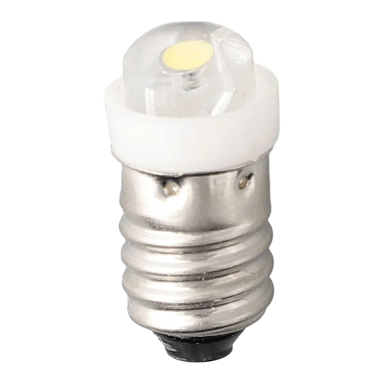 Flashlight Light Bulb DC 3/4.5/6V Parts Practical 0.5W 1pc 6000K Accessories Grass+Metal Replacement White LED