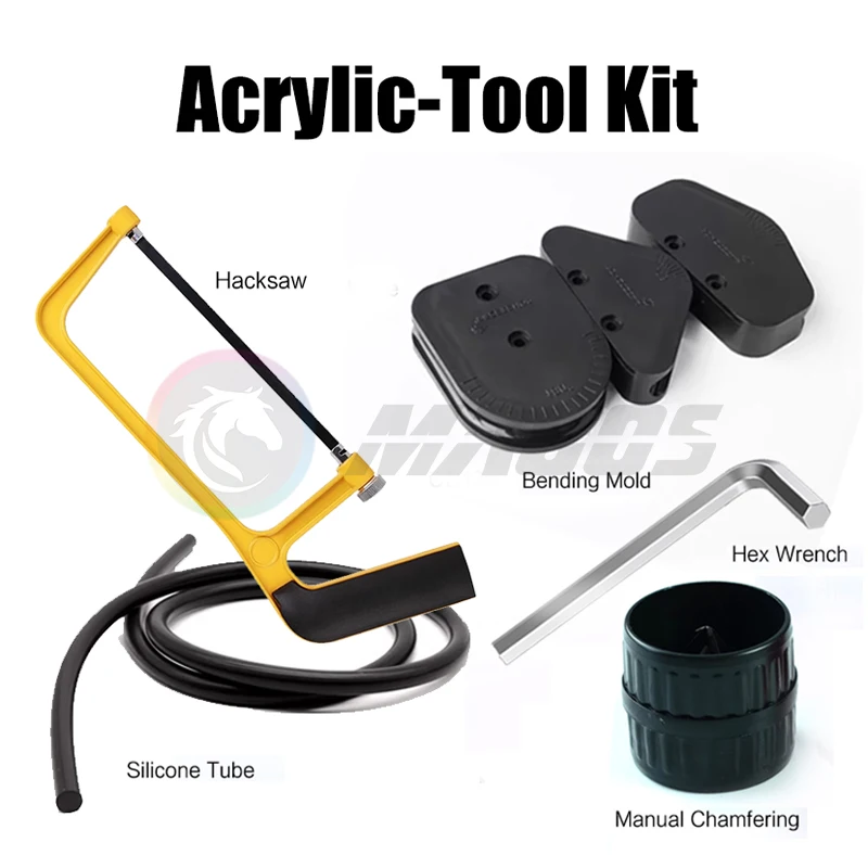 Computer Water Cooling Cutting Tool Kit Bender For Acrylic / PETG Hard Pipe Tubing Outer Diameter 12mm 14mm 16mm Optional