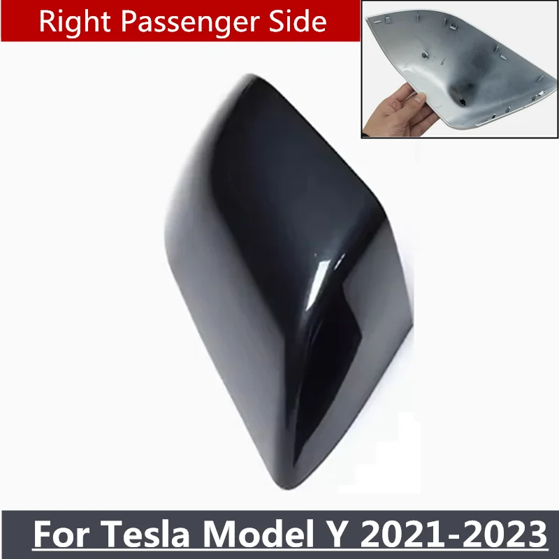 

1PC Right Passenger Side Replacement Mirror Cover Cap For Tesla Model Y 21-23