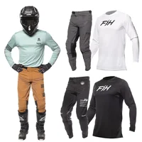 2026 FH MX Helium Moto Jersey Set Dirt Bike Motocross Gear Set cambio ATV motocicleta Combo todoterreno Jersey y pantalón