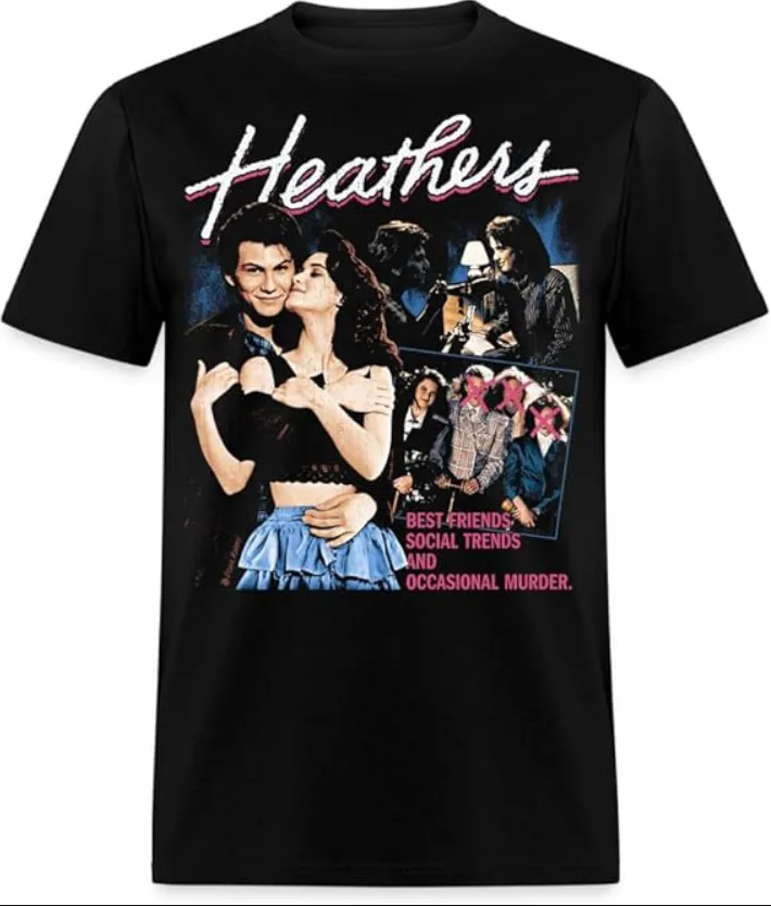 

Heathers Movie 1988 Vintage 80s Best Friend Social Trend Unisex Classic T-Shirt