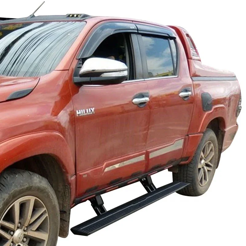 Wholesale Price aluminium Three support ACCESSORIES with board run side steps of s hiluxs power Running board