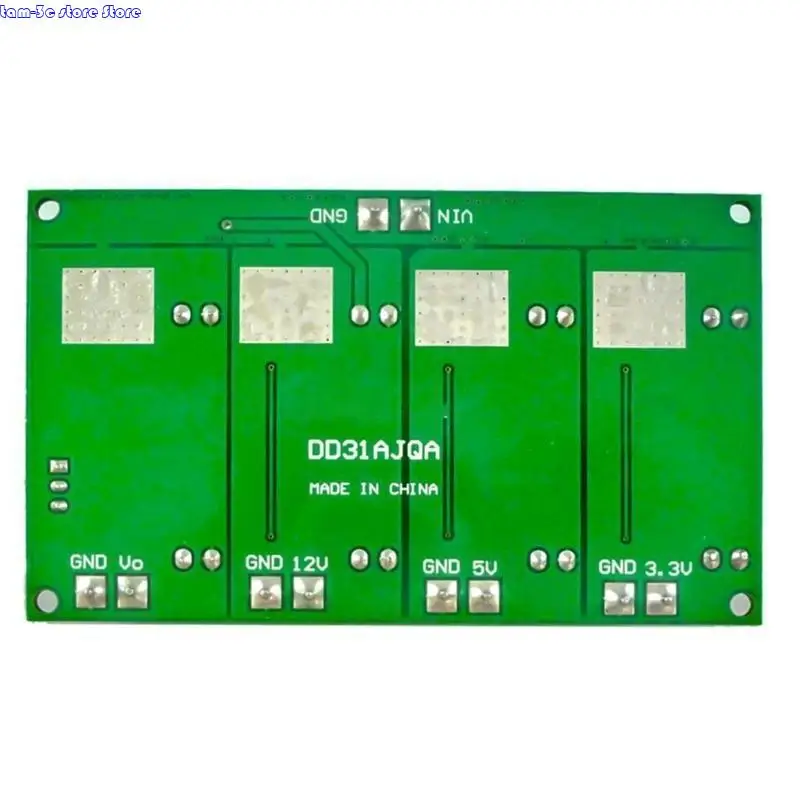 D0UA Industrial Módulo fuente alimentación canales múltiples 3.3V 5V 12V Salida ajustable Módulo alimentación