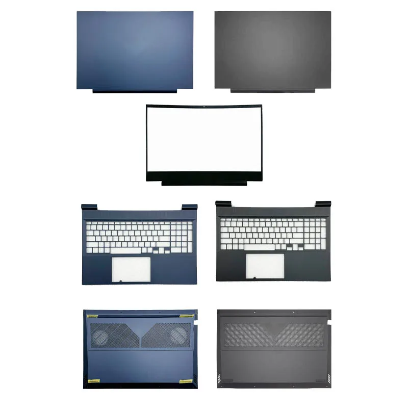 New For HP Victus 16-D 16-E TPN-Q263 TPN-Q264 Laptop LCD Back Cover Front Bezel Palmrest Upper Shell Bottom Case Blue Grey