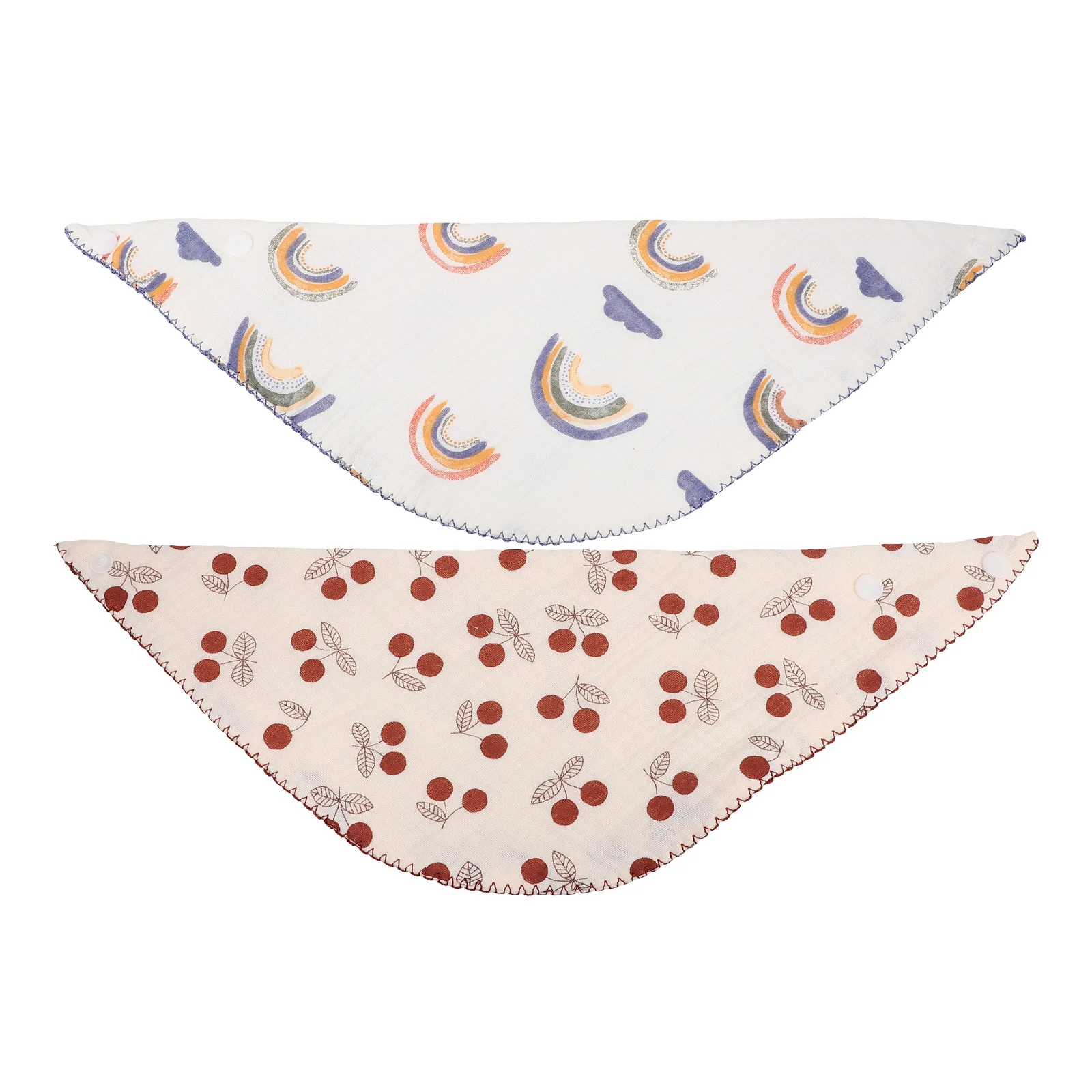 2 pezzi bavaglini in cotone morbido per sbavature per neonati panni assorbenti in mussola per ruttini bavaglini riutilizzabili per alimentazione leggero salvietta per gocciolamento