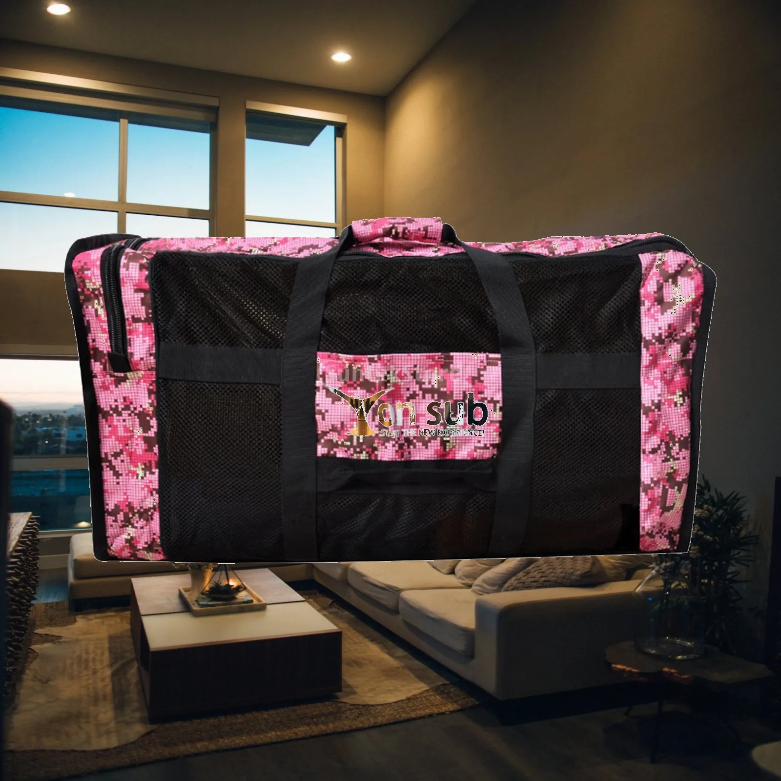 Scuba Diving Duffle Bag Storage Carrier Bag Travel Duffle Bag for Kayaking Underwater Adventure Beach Water Sports Outdoor