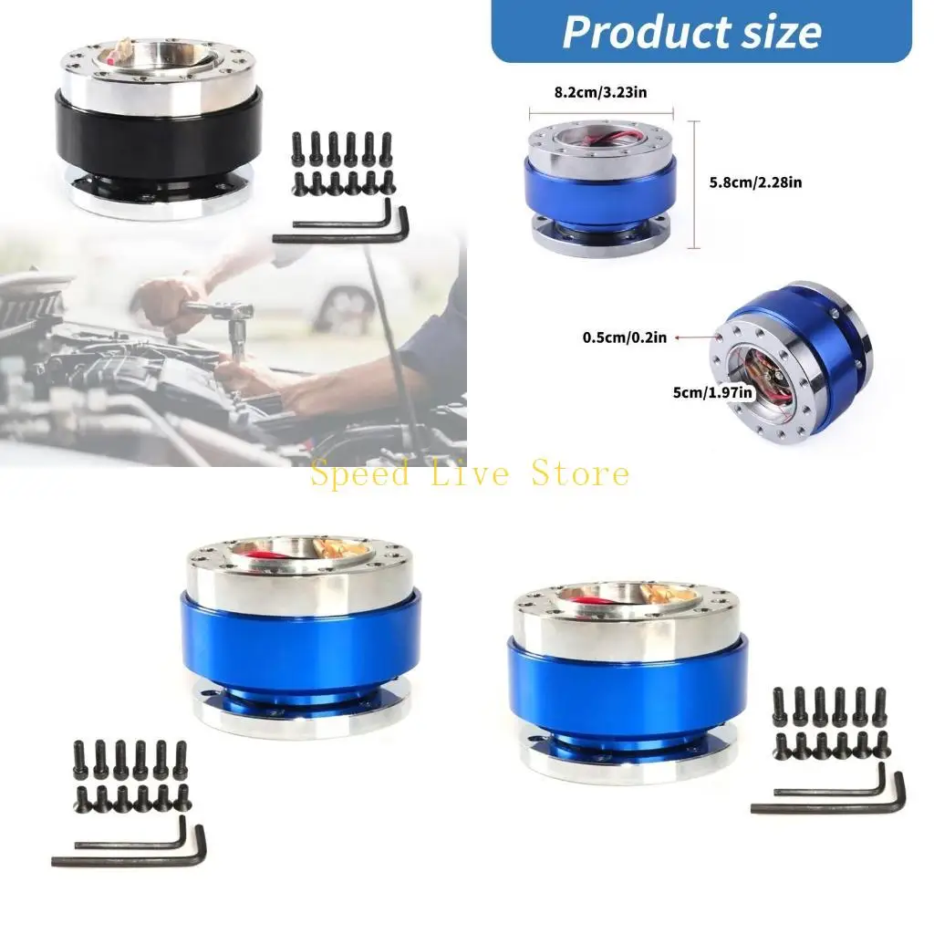 

547c Performances Рулевое колесо быстрое выпуск набор алюминиевого сплава, Easy Installation