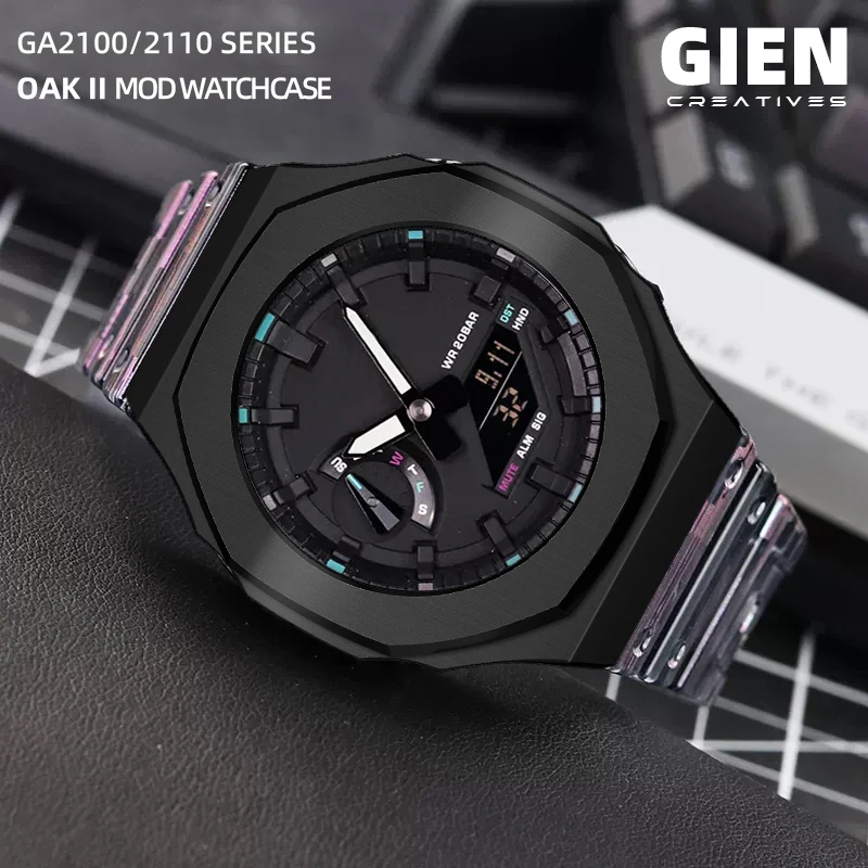 GienCreatives·CASIOAK for GA2100/GA2110 mod watchcase stainless steel Refit Parts