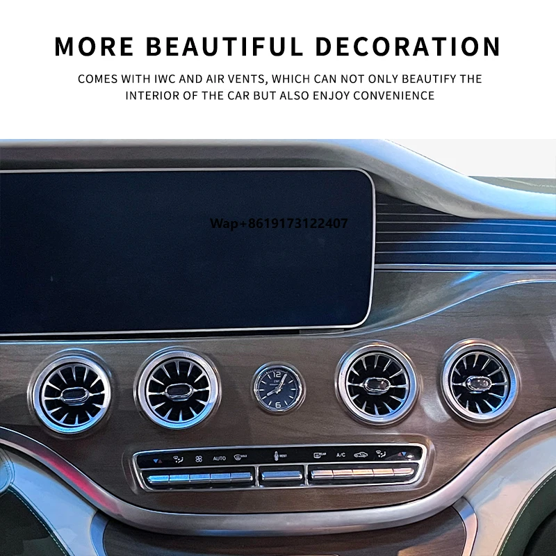 Upgrade Auto Tuning Bodykit Vehicle Center Console Dashboard for  Vito V W447 2016-2022 Car Interior Accessories