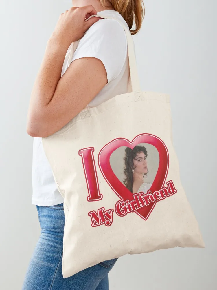 

i love my girlfriend - abigail morris from the last dinner party Tote Bag Women's tote bag cloth bag woman