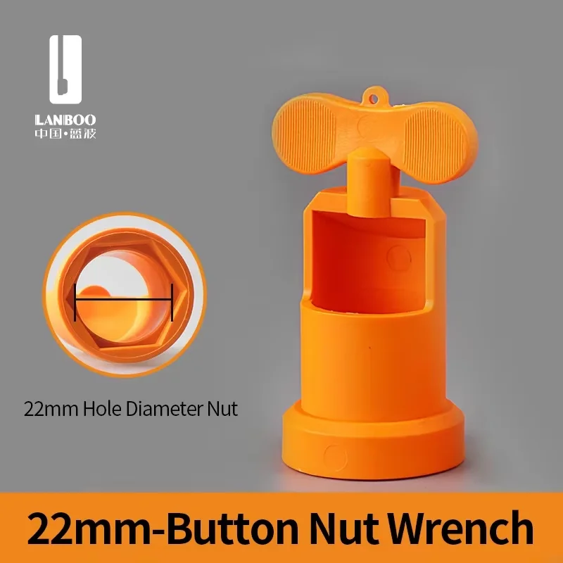 LANBOO 6mm 8mm 10mm 12mm16mm 19mm 22mm Push Button Switch Wrench Nut Install Wrench Install Spanner