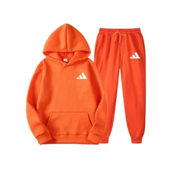 Men's Tracksuit Man Set Sweatshirts for Men Sports Women's Suit 2 Piece Set Hoodies + Sweatpants Track Suits Sweater Male Hoodie