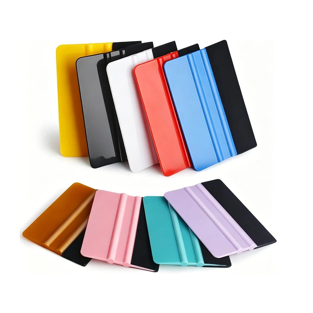 Vinyl Squeegee Scraper Tool Anti-Scratch Felt Edge Squeegee for Car Wrap Window Tint Wallpaper Glass Film Craft Application