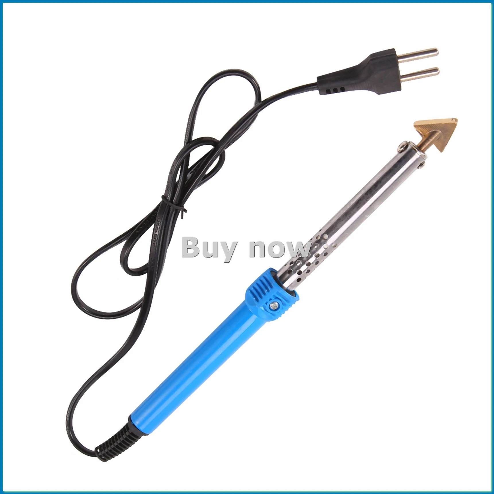 Plastic Welder 80W Soldering Iron Plastic Welding Cracks Repairing Welder with Rods Car Bumper Kayak Repair Tool EU Plug-A56M