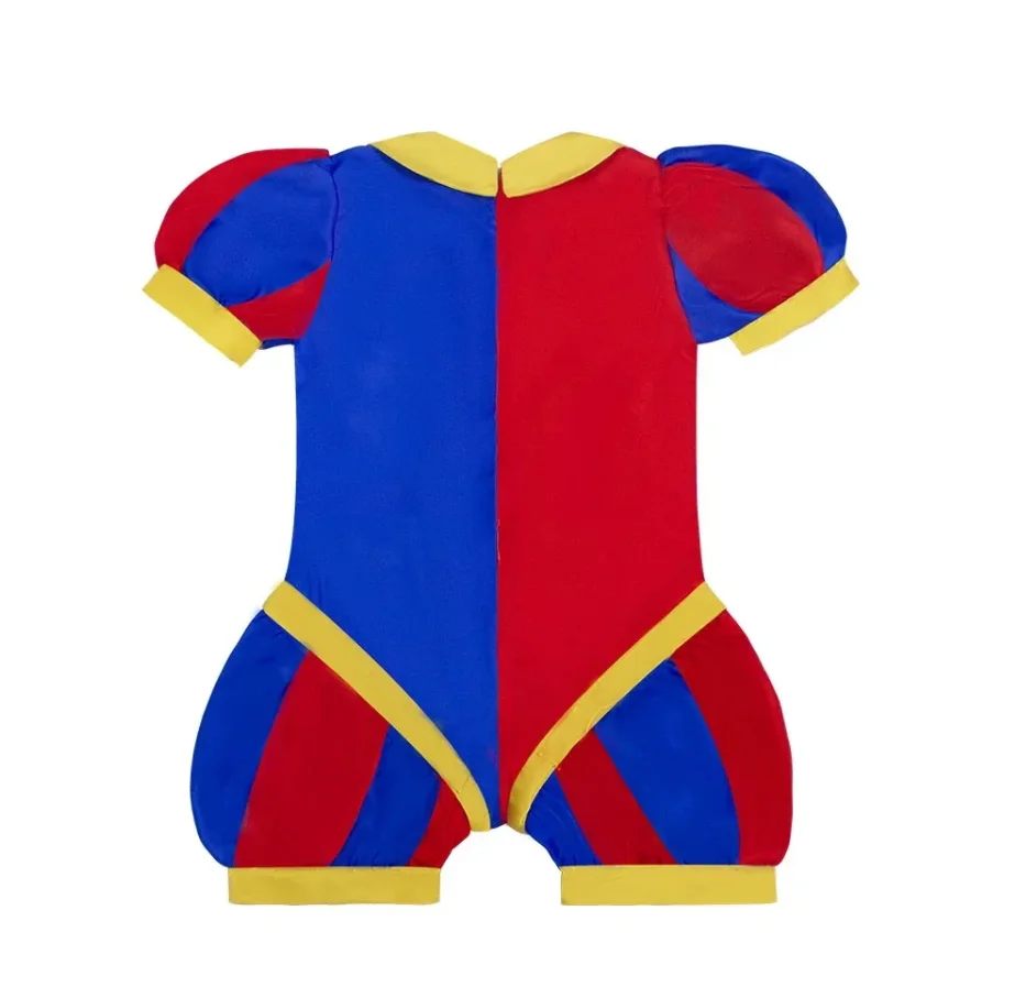 Summer Costume Magical Digital Circus Outfit Fancy Jumpsuit Party Birthday Children Kids Gifts 3-12 Years