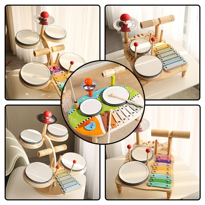 baby-montessori-educational-toys-wooden-xylophone-drum-aeolian-bells-percussion-musical-instruments-kids-birthday-christmas-gift