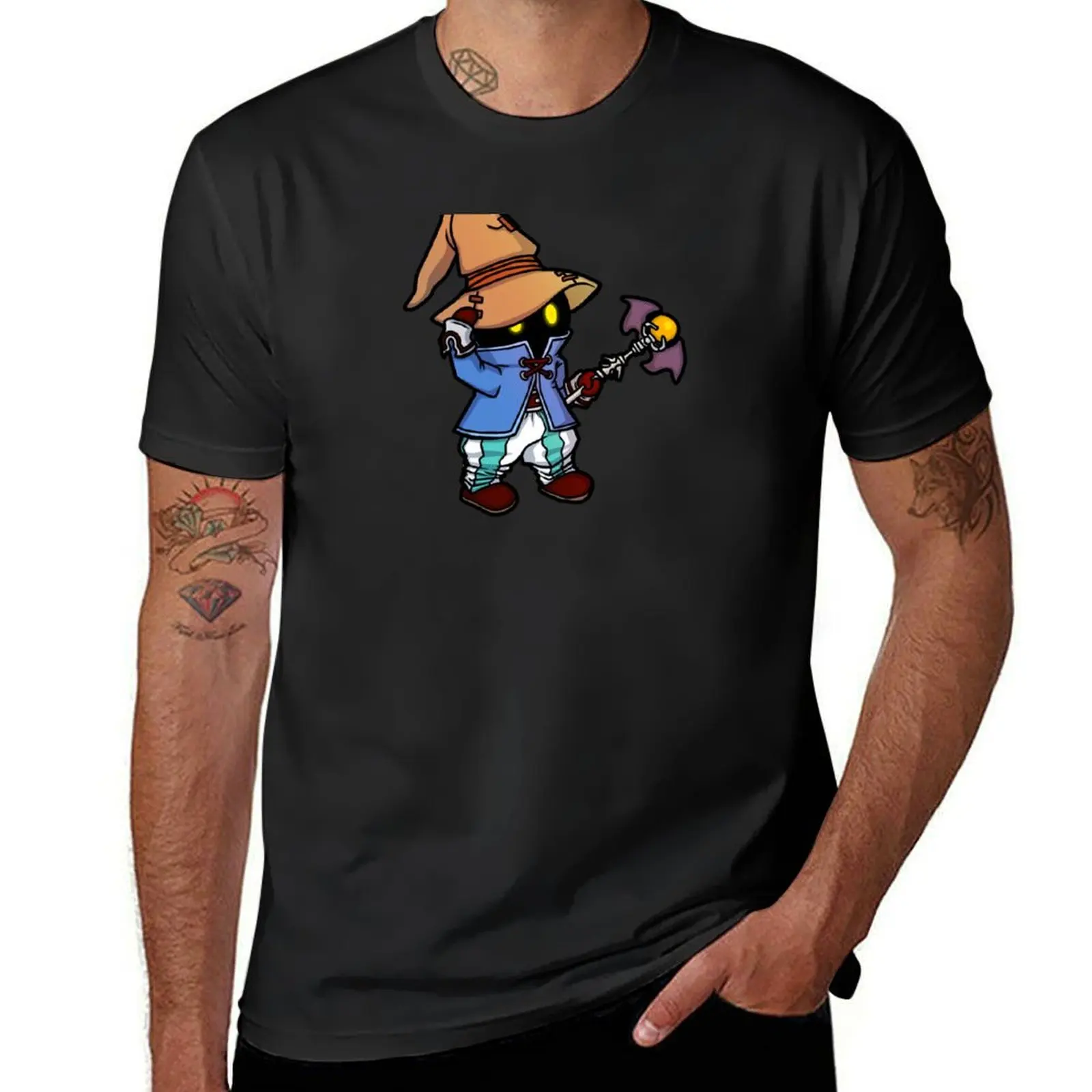 Vivi FF9 T-Shirt kawaii clothes anime customizeds funny t shirts for men