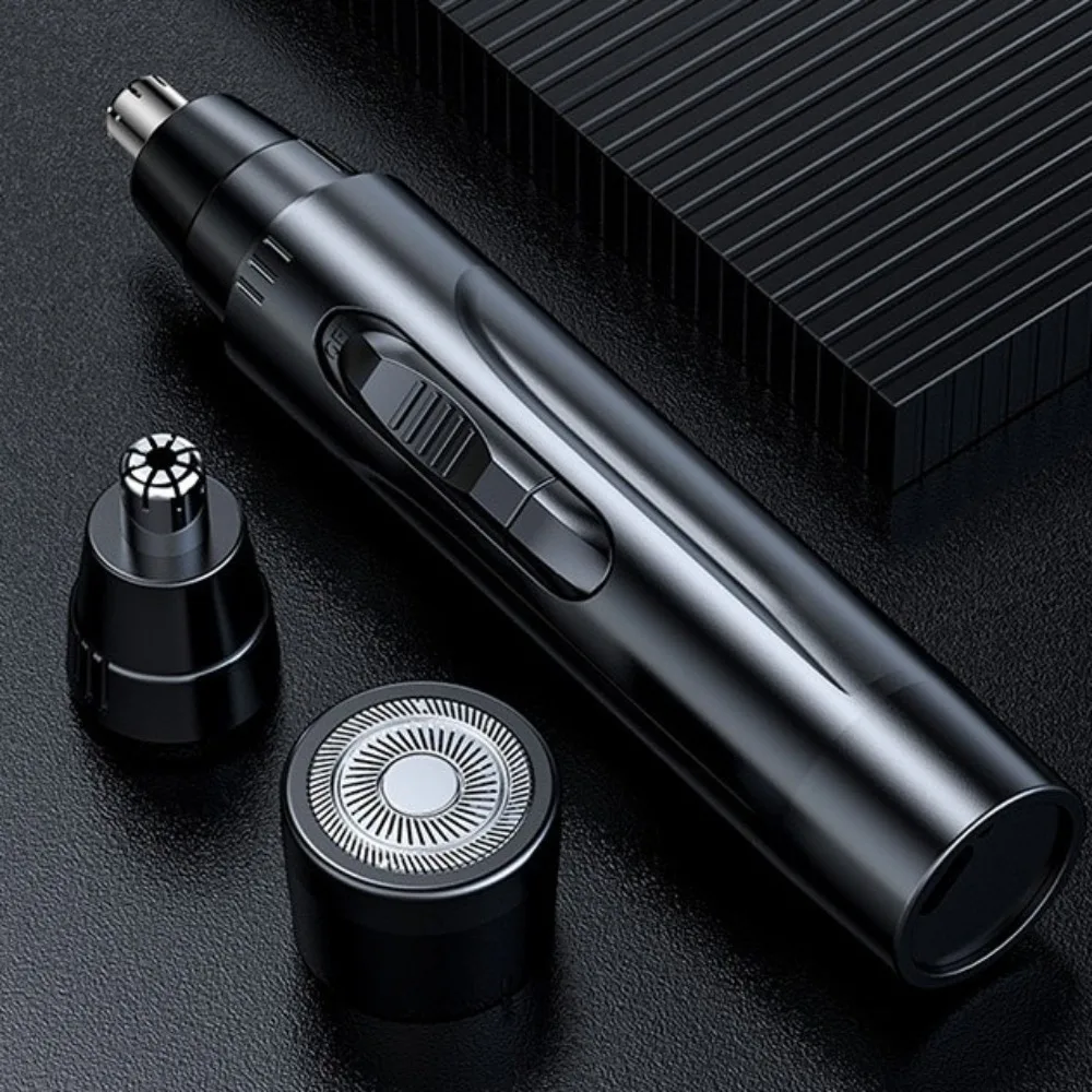 

Rechargeable Electric Nose Hair Trimmer High Speed Motor Safety Pruning Nose Hair Remover Painless Low Noise Ear Hair Trimmer