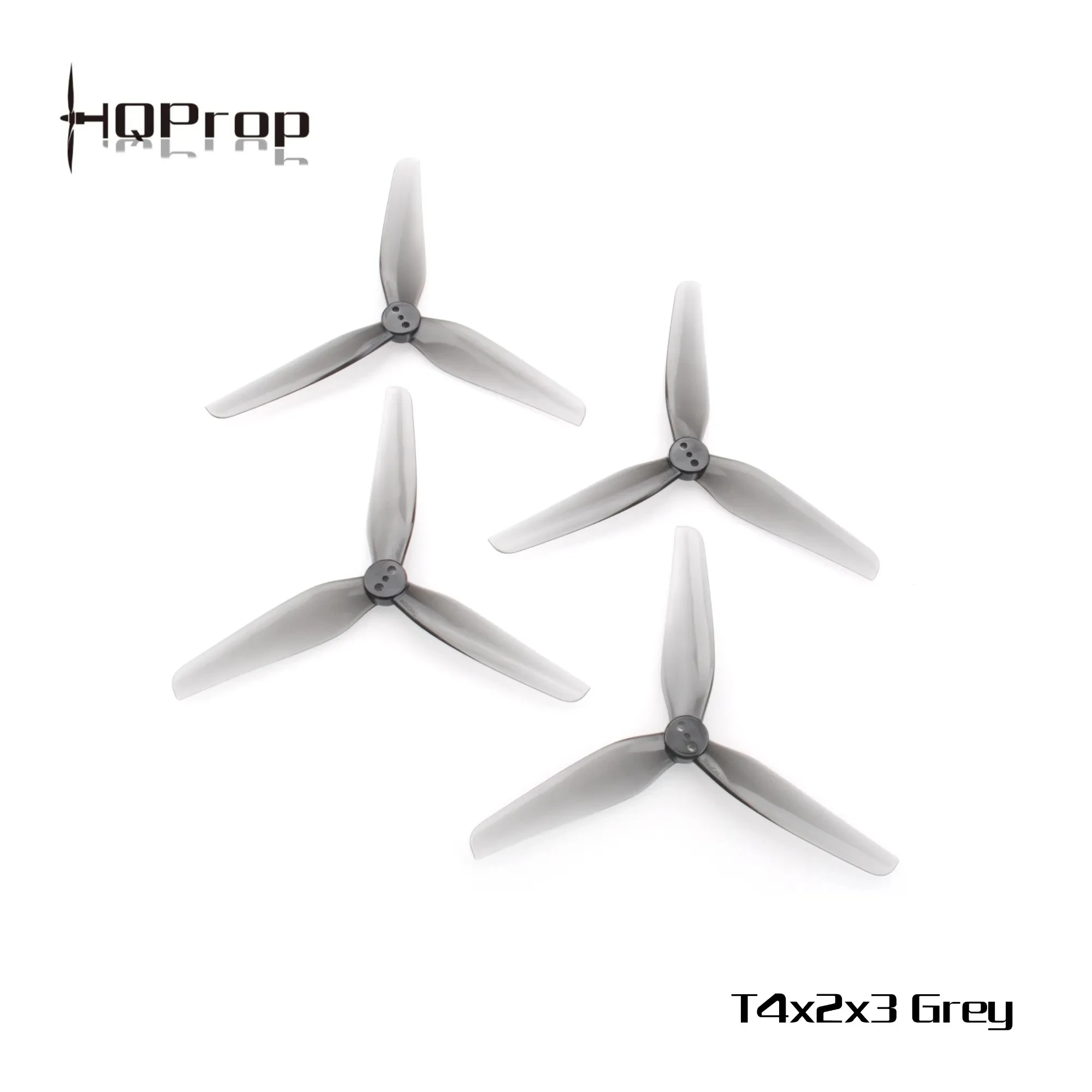 2 pares HQProp T4X2X3 4020 hélice FPV de 4 pulgadas 1,5mm accesorios de 3 aspas