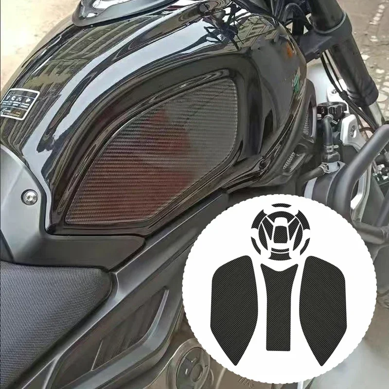 ل Loncin Voge 300ac 300 AC وسادة واقية لخزان الدراجة النارية، ملصق السباق