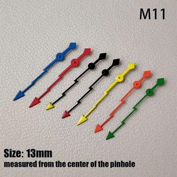 13mm yeni pointer kombinasyonu NH35 NH36 Pointer hiçbir aydınlık ikinci el işaretçi izle parçaları yedek aksesuar M11