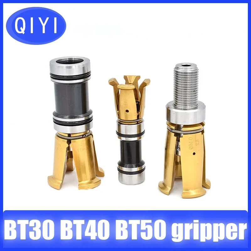 

QIYI BT30 BT40 BT50 Spindle claw 4 Flaps Pull Claw External internal thread 45 degree clamp Lathe Tool millingCNC Machine Center