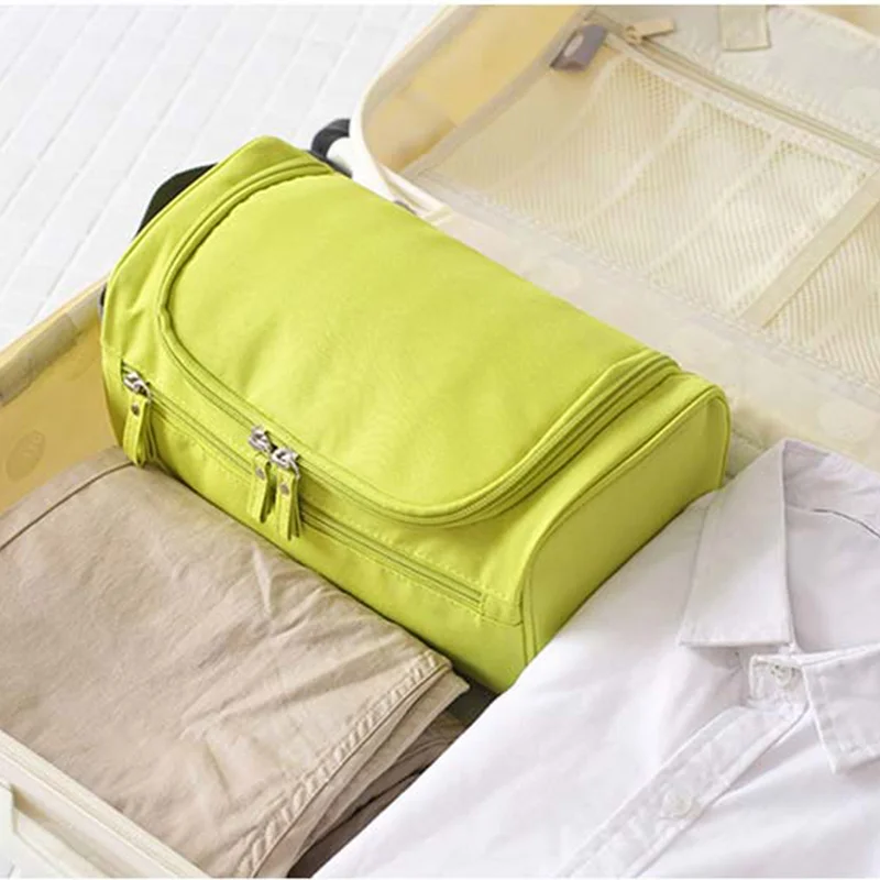 Makeup bag Cheap Women Bags Men Large Waterproof Nylon Travel Cosmetic Bag Organizer Case Necessaries Make Up Wash Toiletry Bag