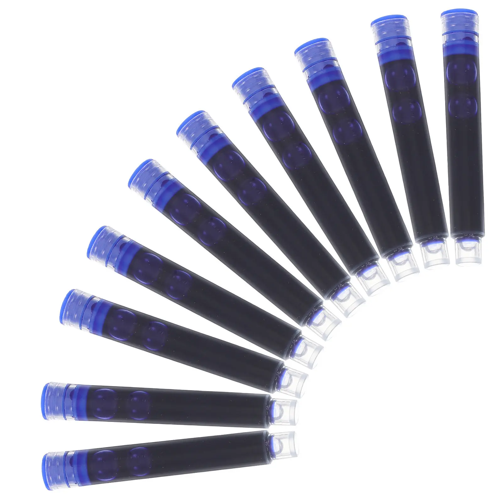 

1 Set Fountain Pen Ink Cartridges Refillable Quick Dry Ink Replacement for Smooth Writing Ideal for Student Practice Homework