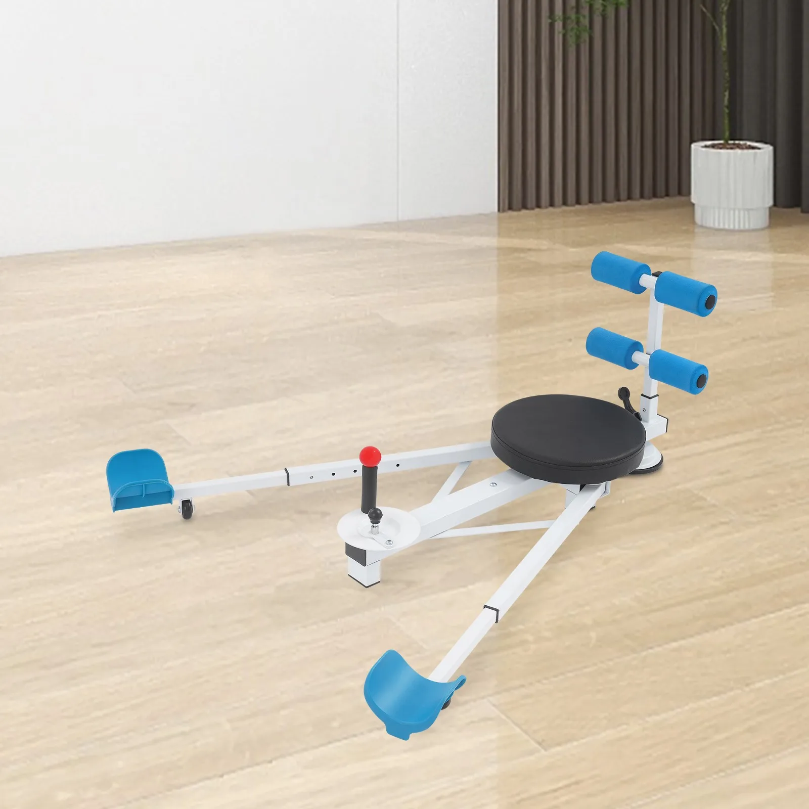 Alloy & Foam Multi-Function Stretch & Core Trainer, 168.5X70X43.5Cm, Blue for Home Fitness view 2