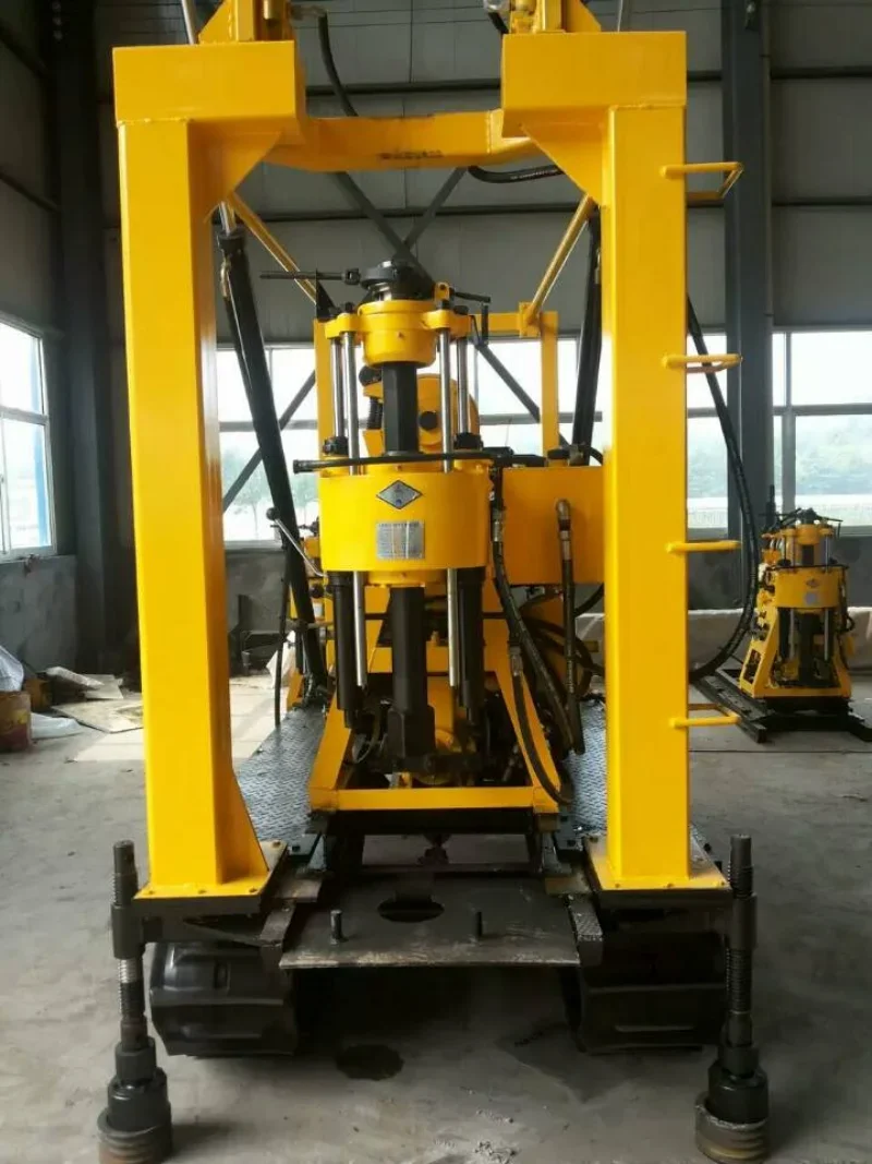 YG Mine Exploration Core Drilling Rig Machine Water Well Drilling Rig Machine Rock Breaking Bore Hole Crawler Core Drilling Rig