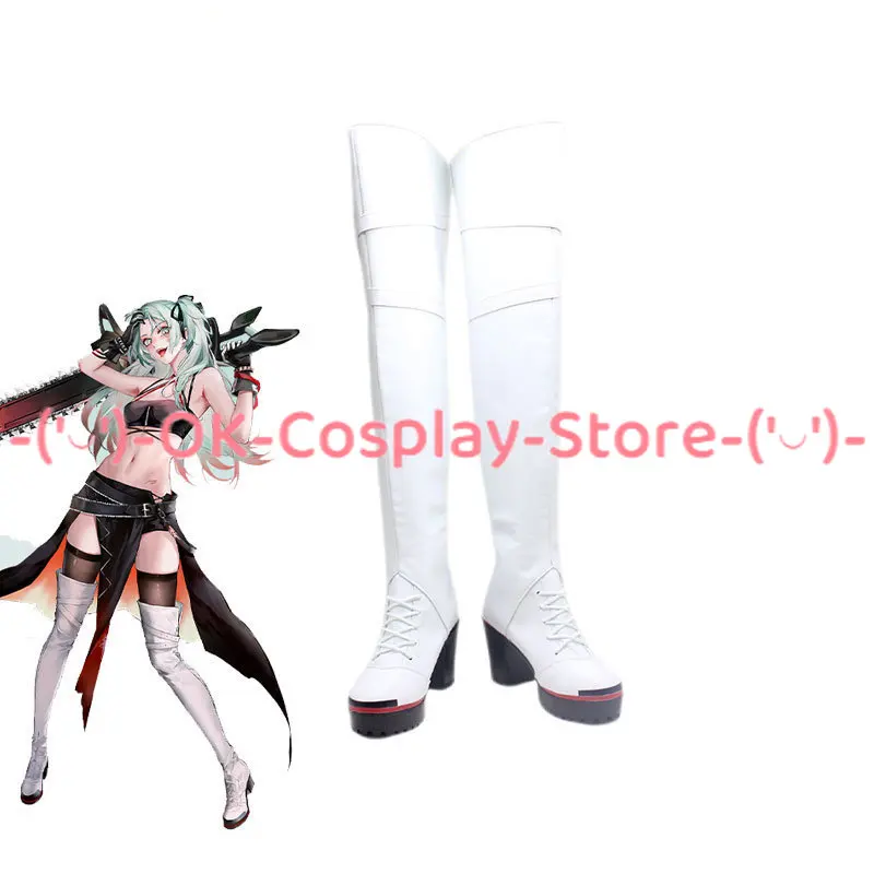 

Game Path to Nowhere Wendy Cosplay Shoes Halloween Carnival Boots PU Shoes Cosplay Props Custom Made