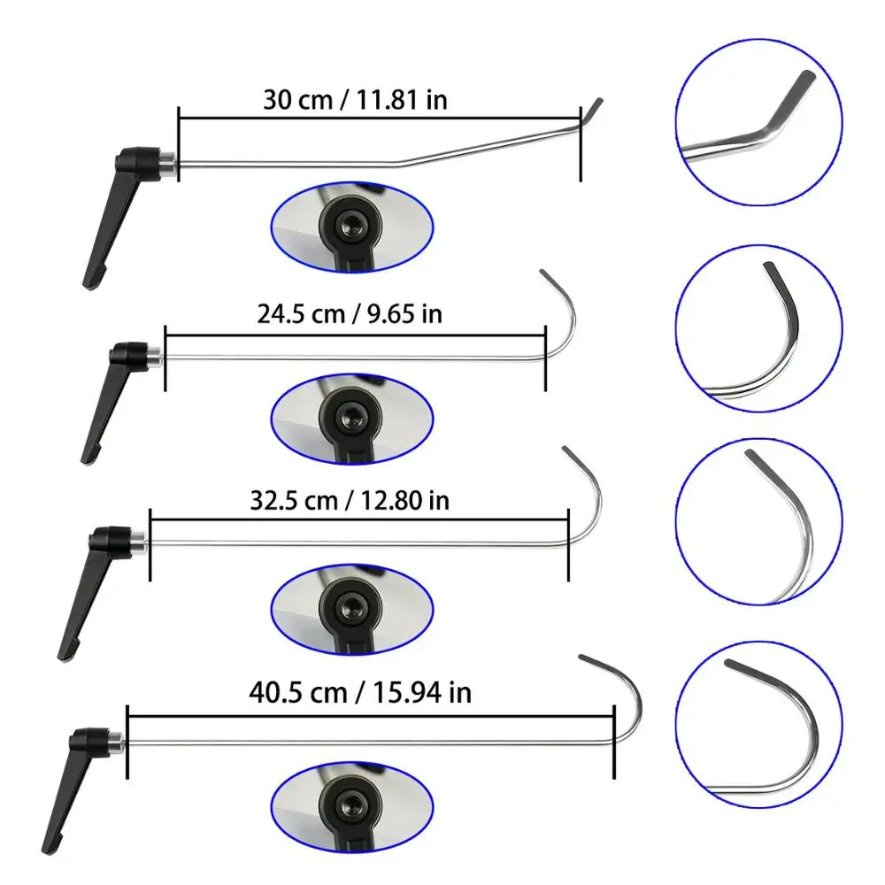 Dent Removal Rod Tool Kit Rod Hooks Tools Kit Window For Car Dent Removal Hook Tools Push Rod