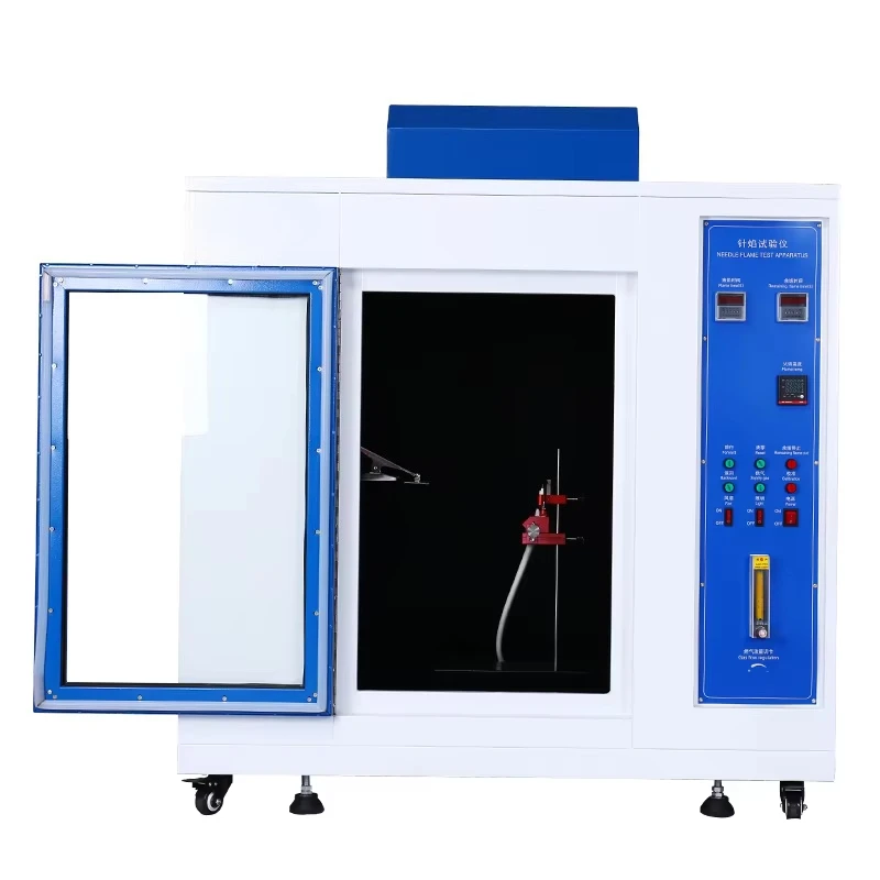 Horizontal Vertical Combustion Testing Machine for Plastic Dual Burning Flame Test Chamber Industrial Equipment for UL 94