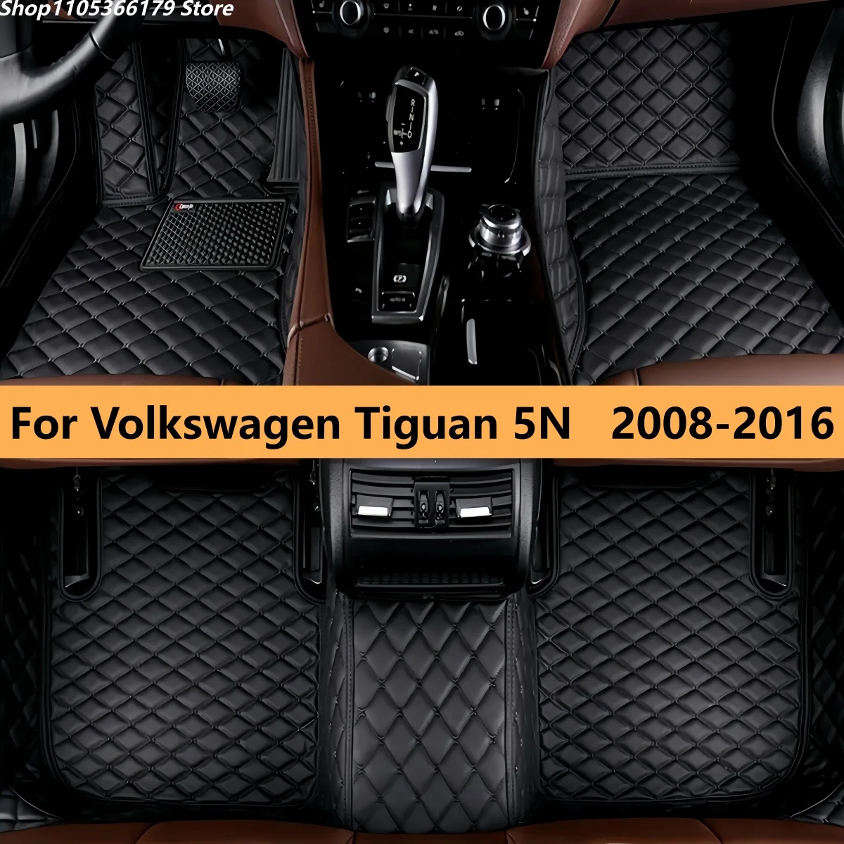 

Floor Mats For Volkswagen Tiguan 5N 2008 2009 2010 2011 2012 2013 2014 2015 2016 Waterproof Tapetes Para Carro Car Floor Mats