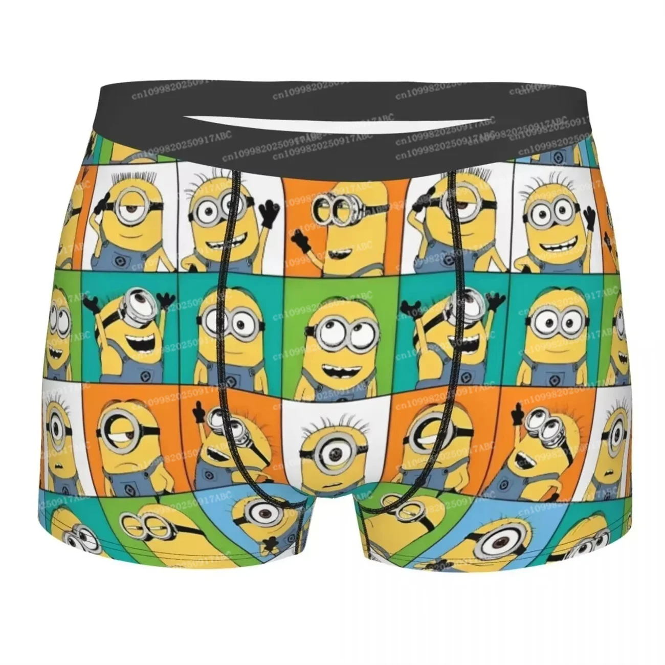

（Miniso） Men Underpant Kawaii Despicable Me Cartoon Anime Briefs Shorts Panties Humor Breathable Underpants Women Underpant