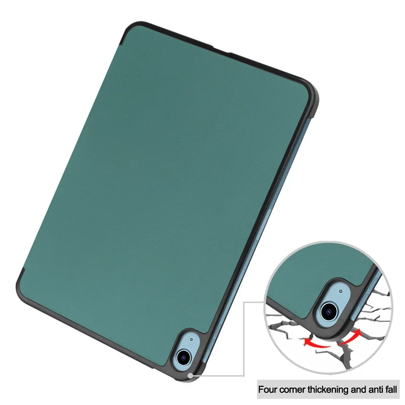 Para apple ipad 10th geração caso inteligente capa de couro do plutônio funda para ipad 10 9 10.9 10th gen 2022 caso magentic capa para crianças