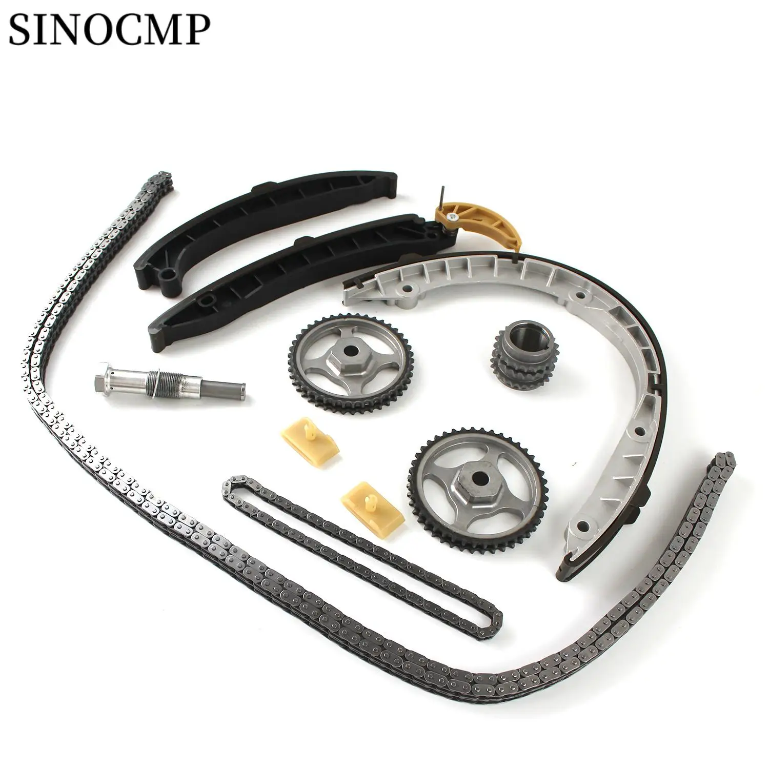 

Car Timing Chain Kit For Porsche Cayenne 957 958 Panamera 970 4.8L V8 2008-2016 Guide Rail Engine Components Timing Components