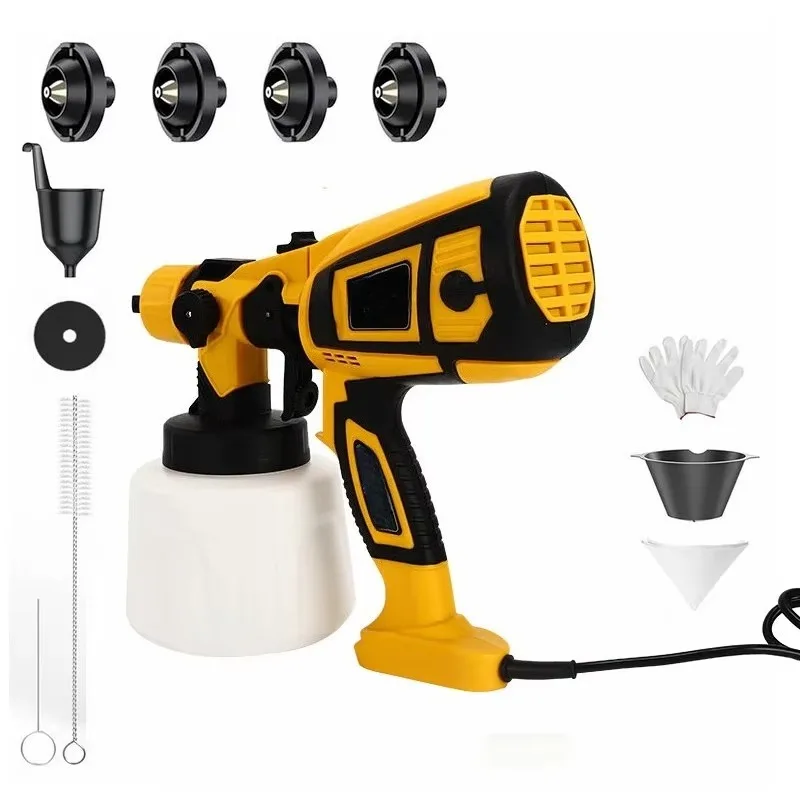portable-handheld-electric-atomizing-paint-spray-gun-household-high‑voltage-spraying-tool