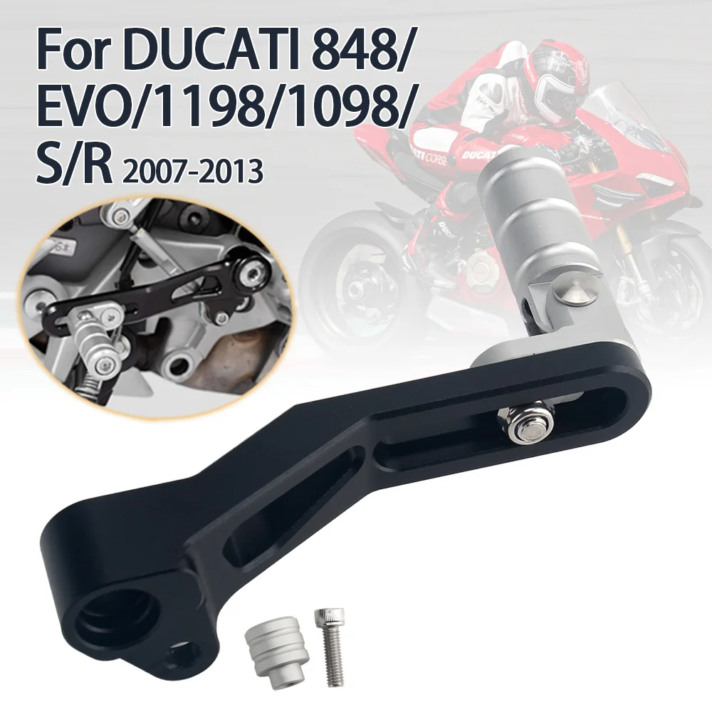 

Gear Shift Lever For DUCATI 1198 1198R 1198S 1098 1098S 1098R 848 EVO 2008 2007-2013 Motorcycle Parts Gear Shifter Pedal Pegs
