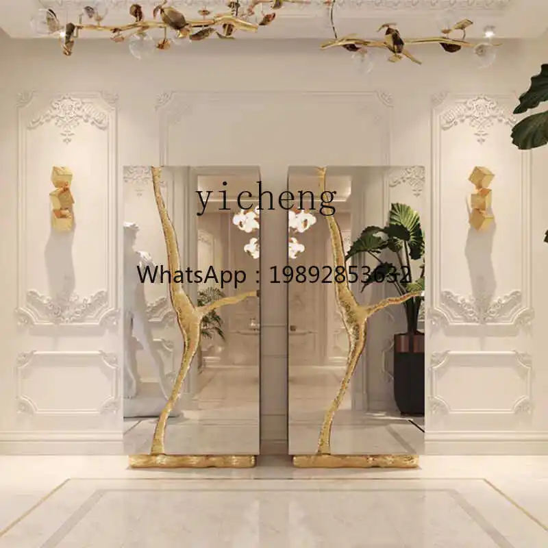 GZ   wine cabinet integrated metal high vertical cabinet against the wall villa luxury home restaurant side cabinet