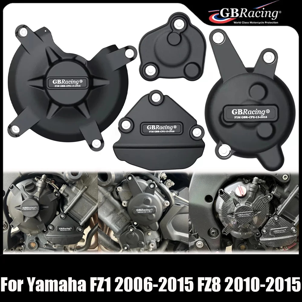 

GBRacing For Yamaha FZ1 2006-2015 FZ8 2010 2011 2012 2013 2014 2015 Motorcycle modification accessories Engine Protection Cover